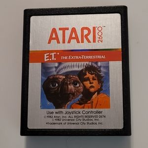 Vintage E.T. Video game